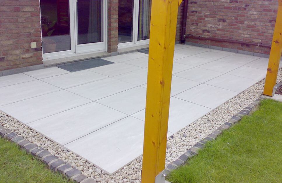 Terrassensanierung vom Fliesen- und Plattenleger bei Düren